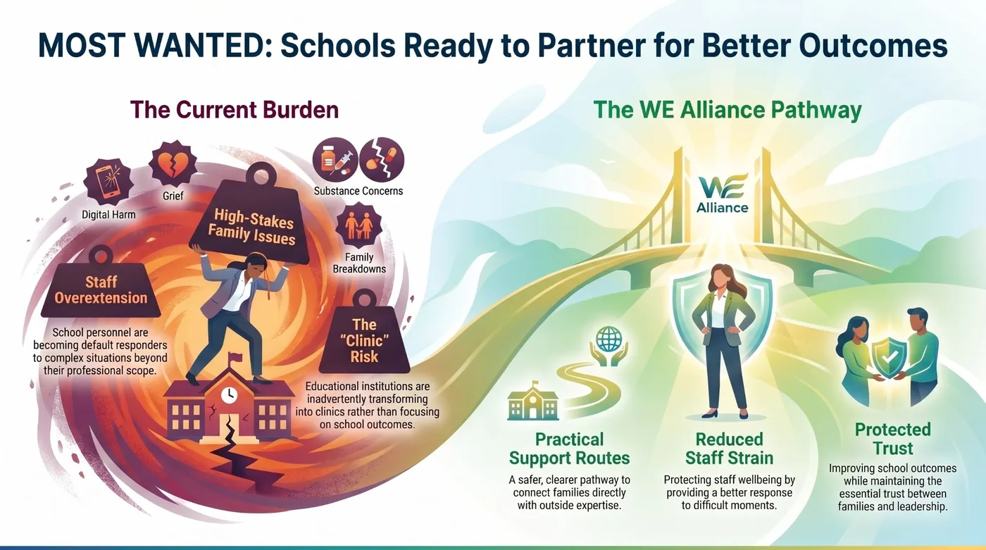 Schools ready to partner for better outcomes visual